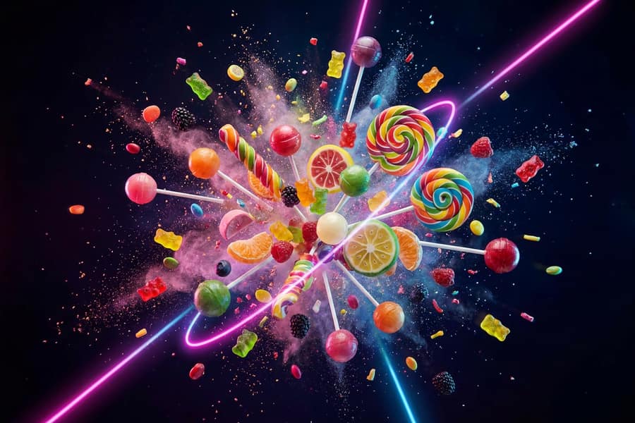 Слот Sweet Bonanza с фруктами и конфетами